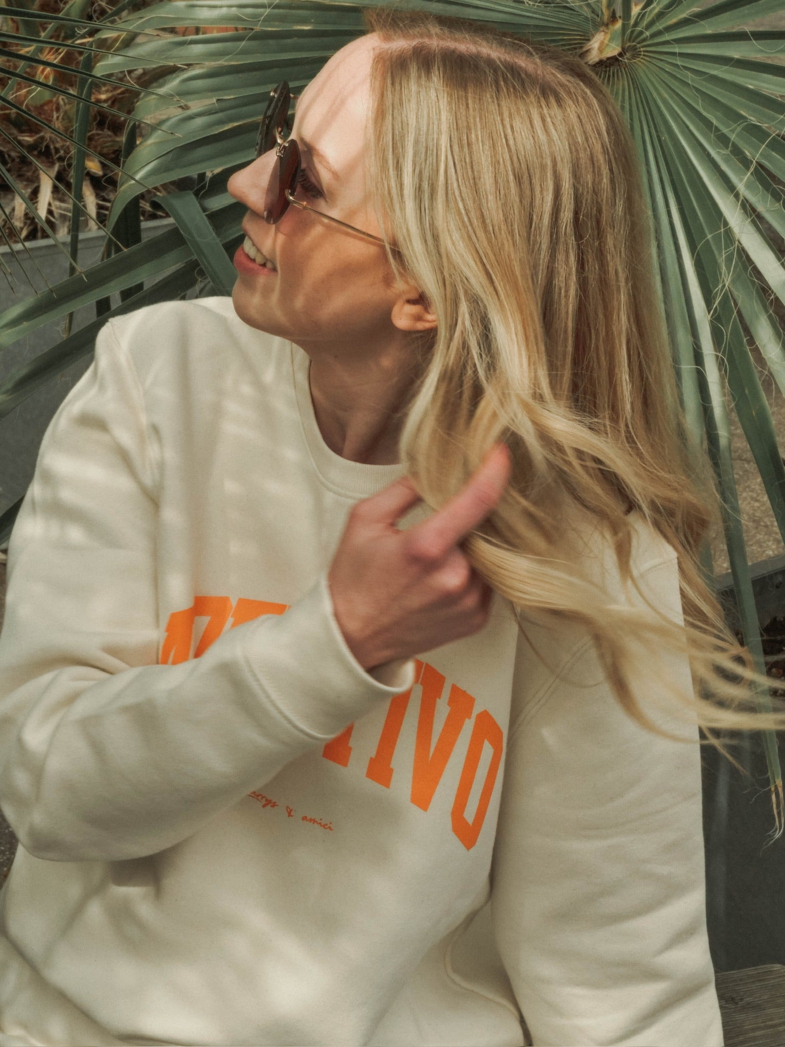 Larrys - aperitivo Sweater - natural - Larrys Fashion