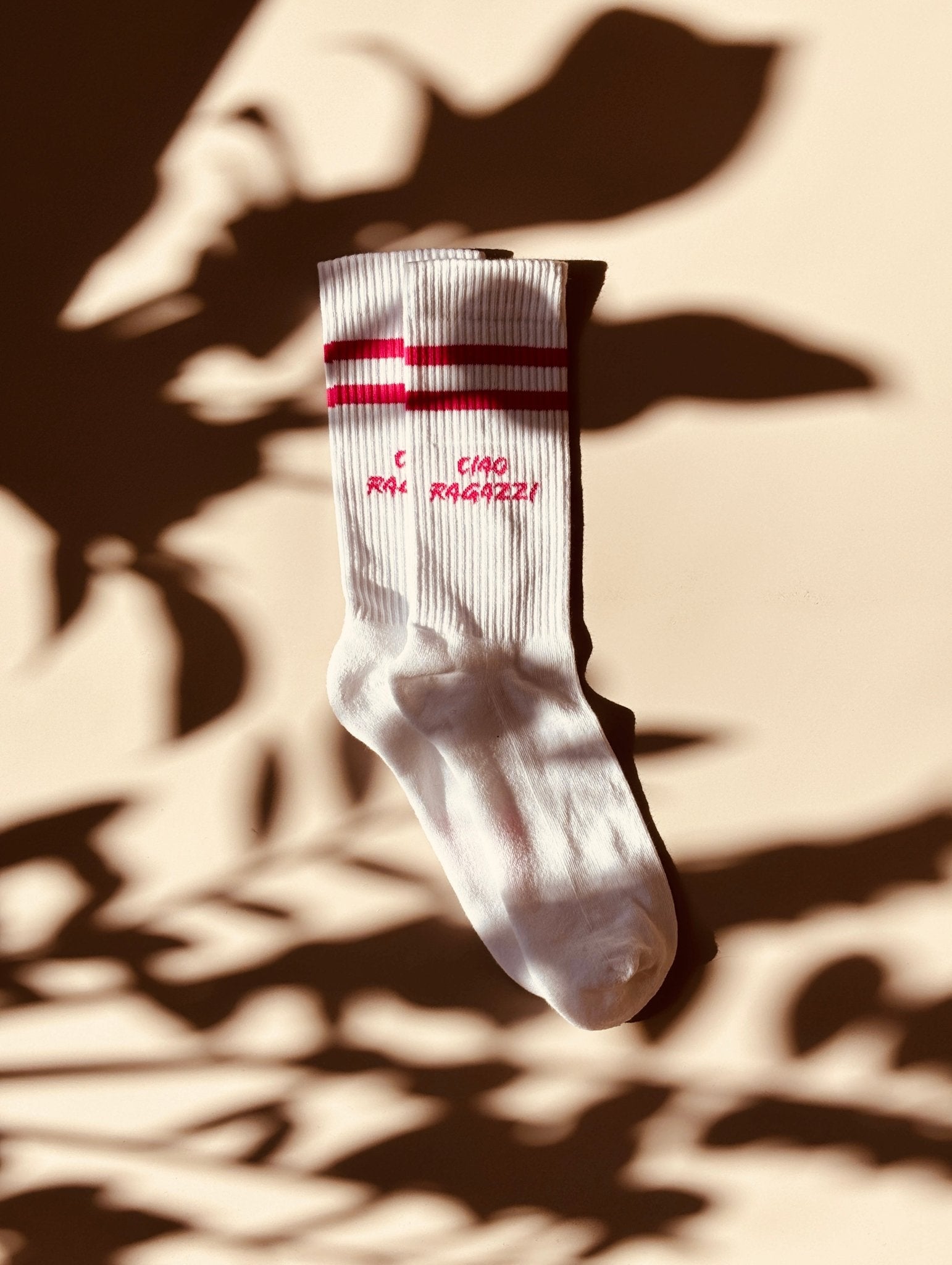 Larrys - ciao ragazzi Socken - weiß - Larrys Fashion