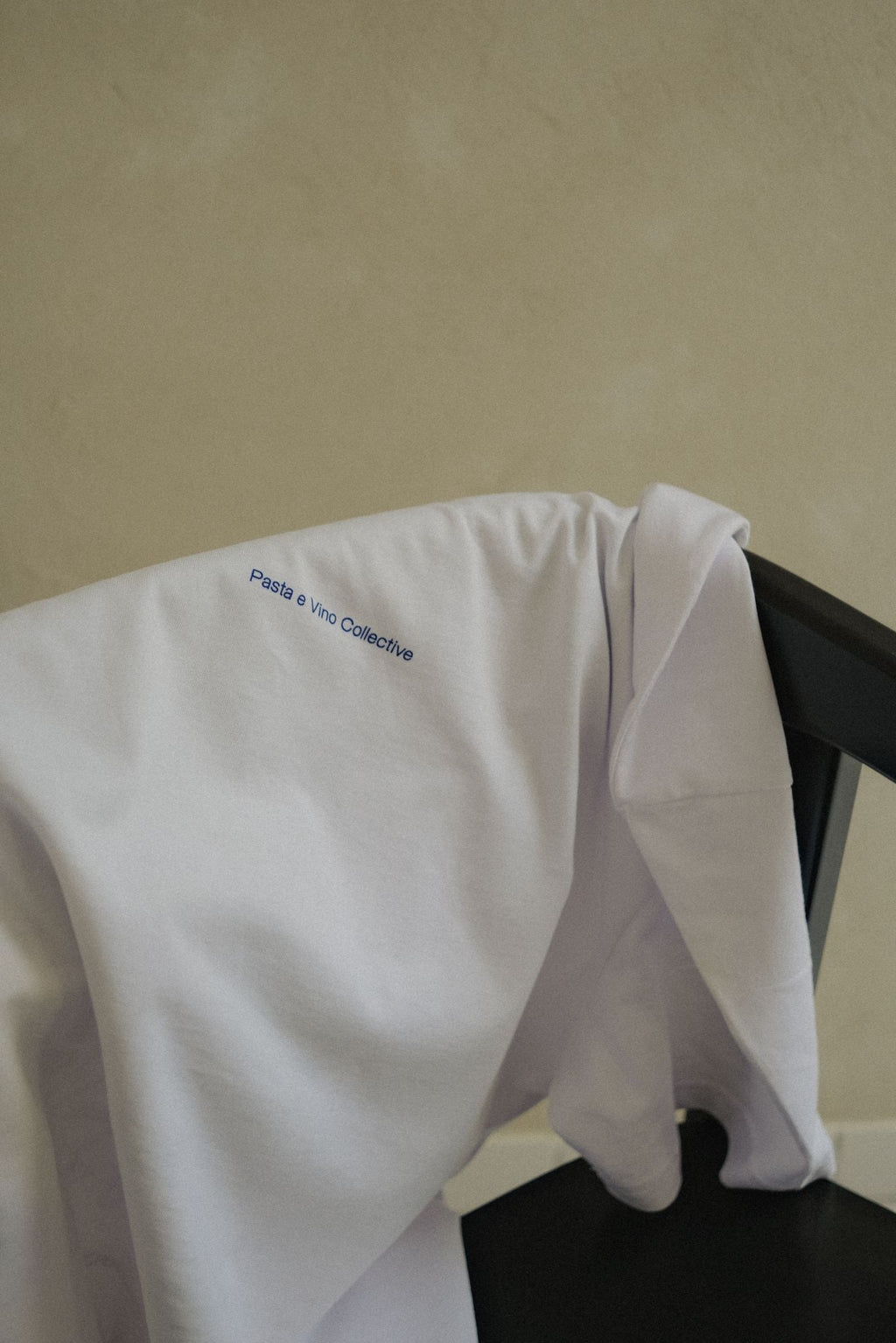 Larrys - pasta e vino T-shirt - weiß - Larrys Fashion