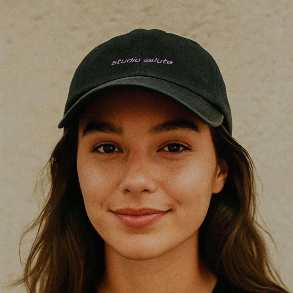 Larrys - studio salute Cap - black - Larrys Fashion