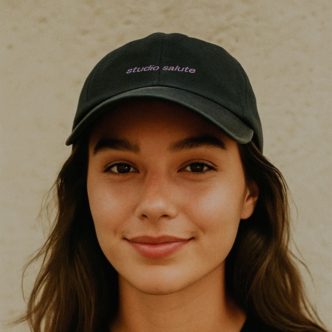 Larrys - studio salute Cap - black - Larrys Fashion