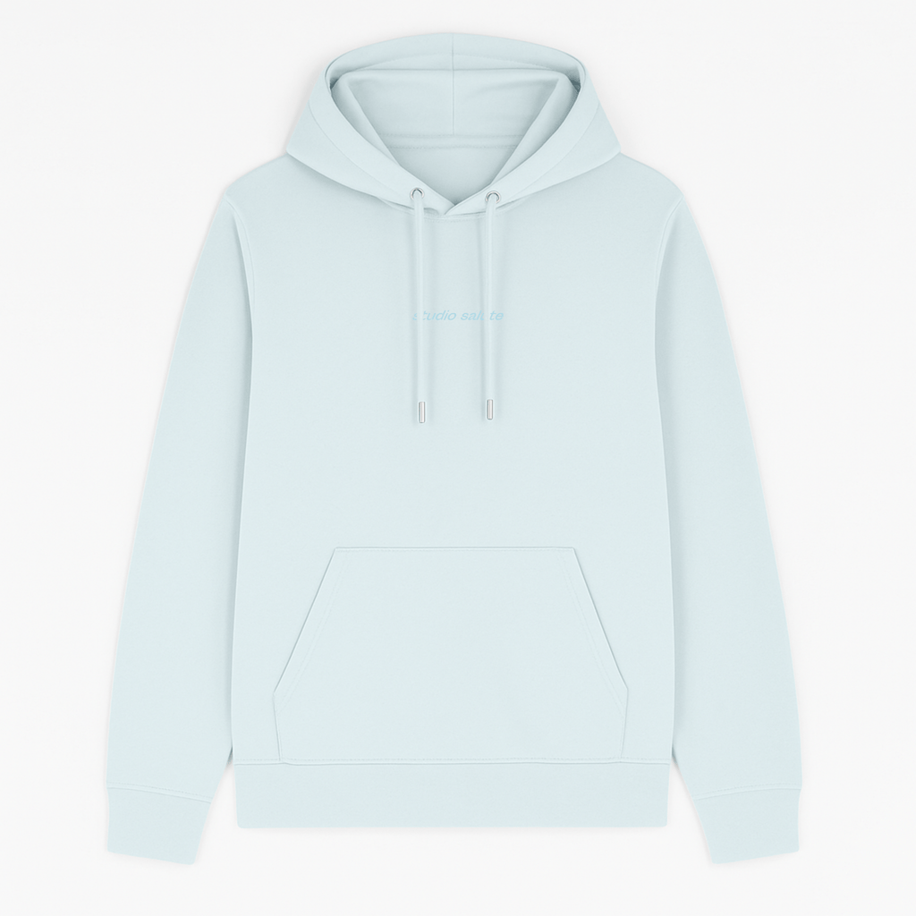 Larrys - studio salute Hoody - iceblue - Larrys Fashion